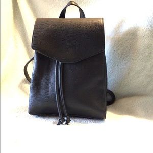 Black Backpack Purse